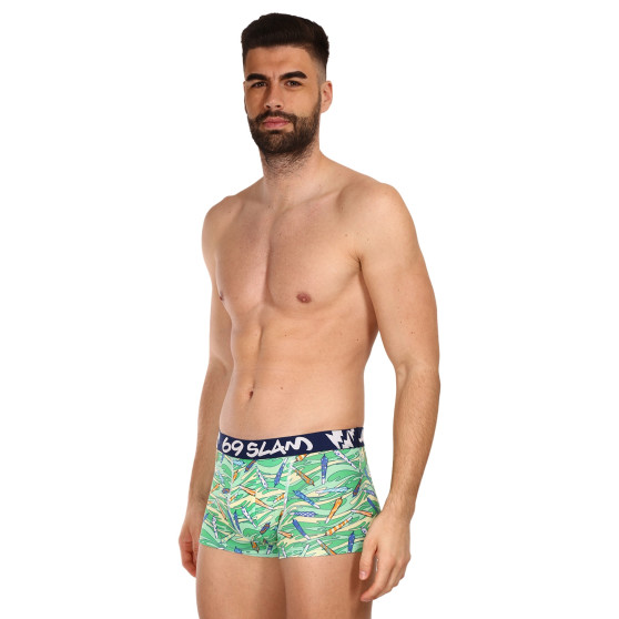 Boxer da uomo 69SLAM hip bambù vegan 420 eliyah (MHBVGN-BB)