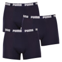 3PACK boxer uomo Puma blu (701206546 002)