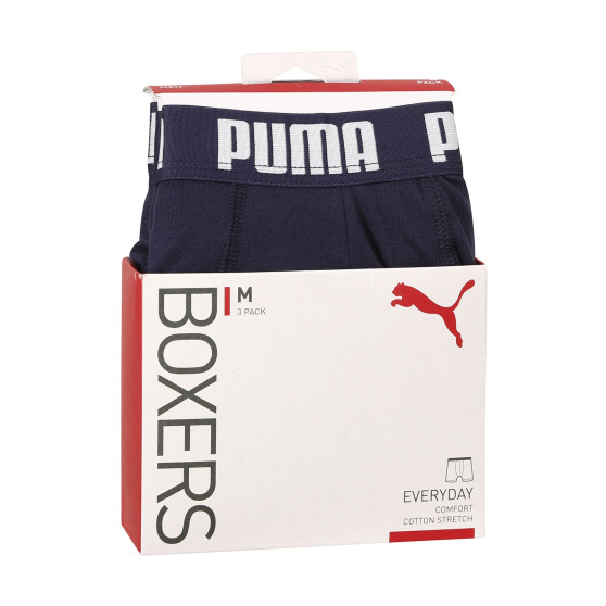 3PACK boxer uomo Puma blu (701206546 002)