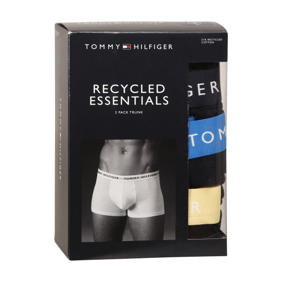 3PACK boxer uomo Tommy Hilfiger blu scuro (UM0UM02324 0X0)