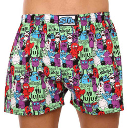 Boxer da uomo Styx art classic rubber oversize monsters (E1555)