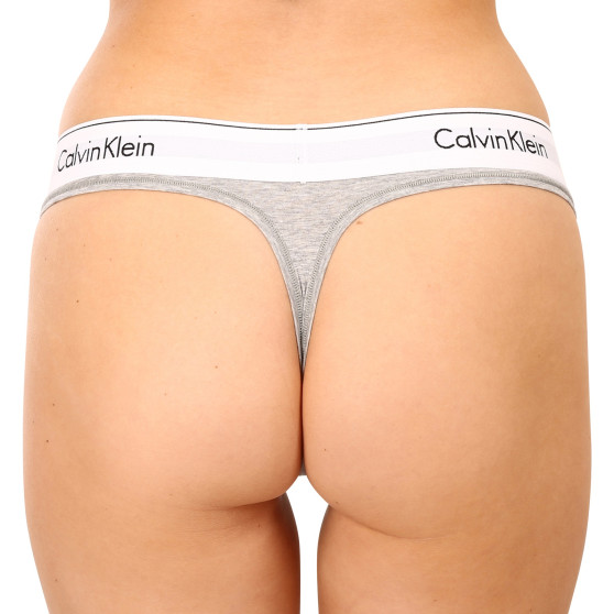 Perizoma donna Calvin Klein grigio (F3786E-020)