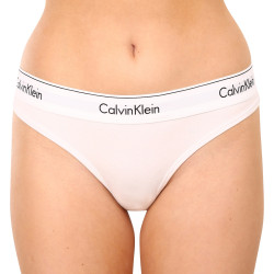 Perizoma donna Calvin Klein bianco (F3786E-100)