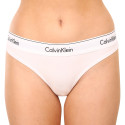 Perizoma donna Calvin Klein bianco (F3786E-100)