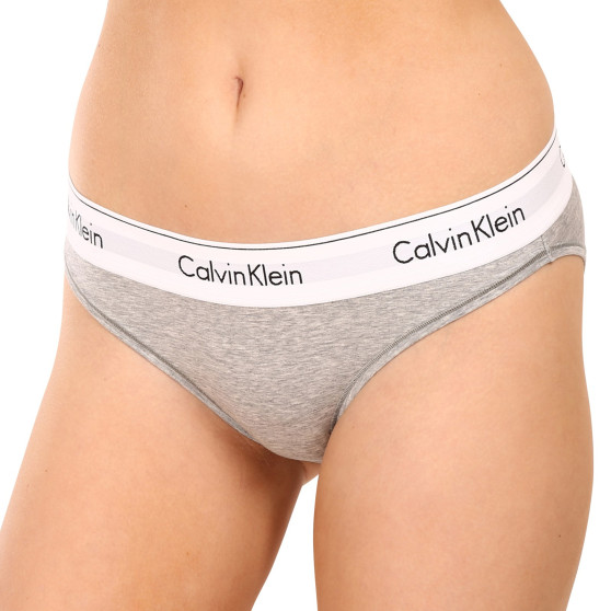 Mutandine da donna Calvin Klein grigio (F3787E-020)