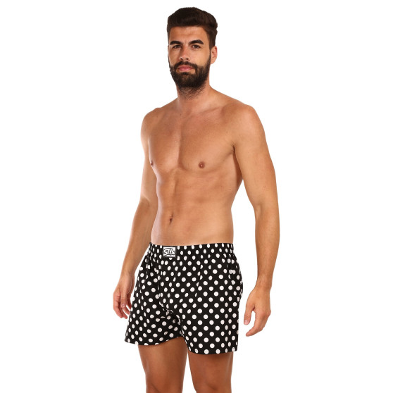 Boxer da uomo Styx art classic rubber polka dots (A1650)