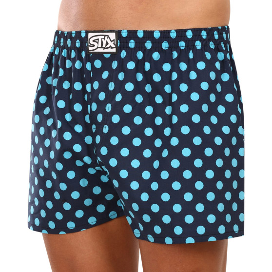 Boxer da uomo Styx art classic rubber polka dots (A1651)