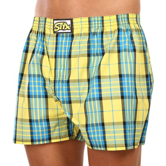 Boxer da uomo Styx classic elasticizzati multicolore (A1002)