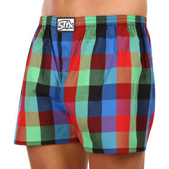 Boxer da uomo Styx classic elasticizzati multicolore (A1007)