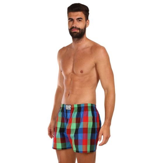 Boxer da uomo Styx classic elasticizzati multicolore (A1007)