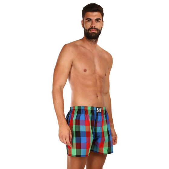 Boxer da uomo Styx classic elasticizzati multicolore (A1007)