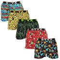 5PACK Boxer da uomo Styx art sport gomma multicolore (5B1112950)