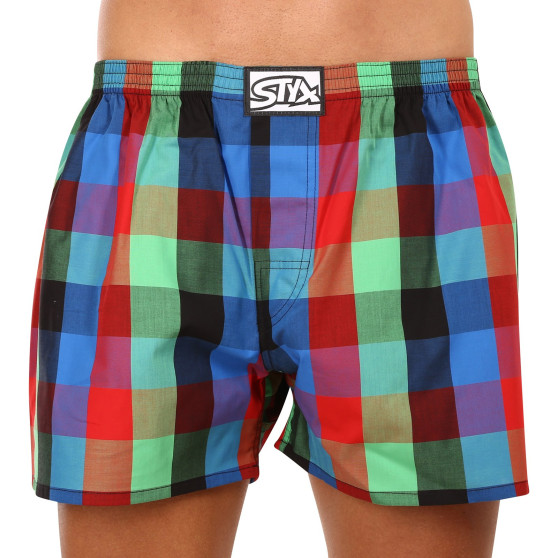 10PACK Boxer da uomo Styx classic elastic multi-color (10A101234567890)