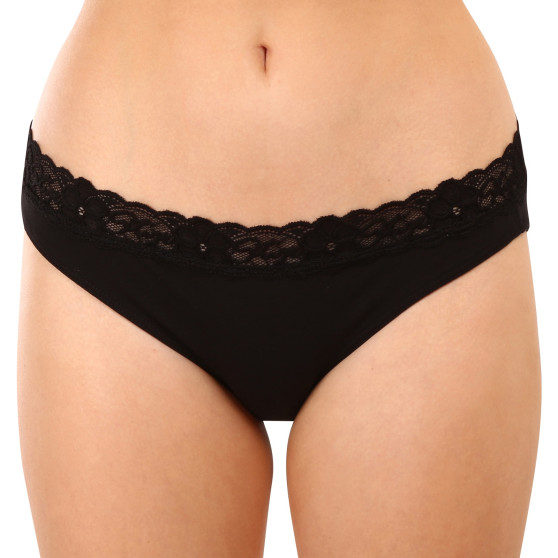 Mutandine da donna Styx con pizzo nero (IKK960)