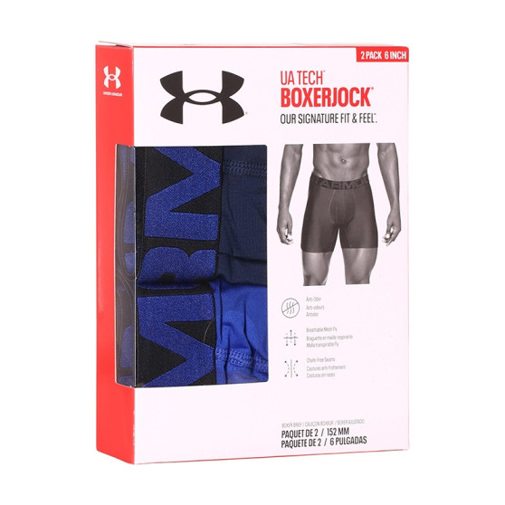 2PACK boxer uomo Under Armour oversize blu (1363619 400)