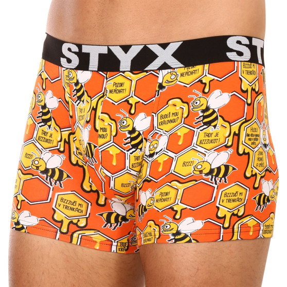 Boxer uomo Styx lungo arte sport api gomma (U1654)