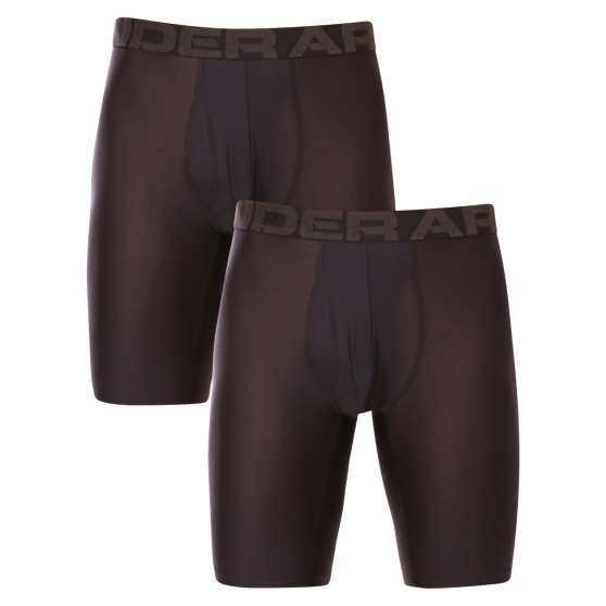 2PACK boxer da uomo Under Armour nero (1363622 001)