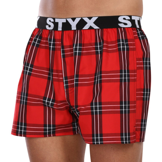 Boxer da uomo Styx sport elastico multicolore (B1003)