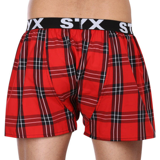 Boxer da uomo Styx sport elastico multicolore (B1003)