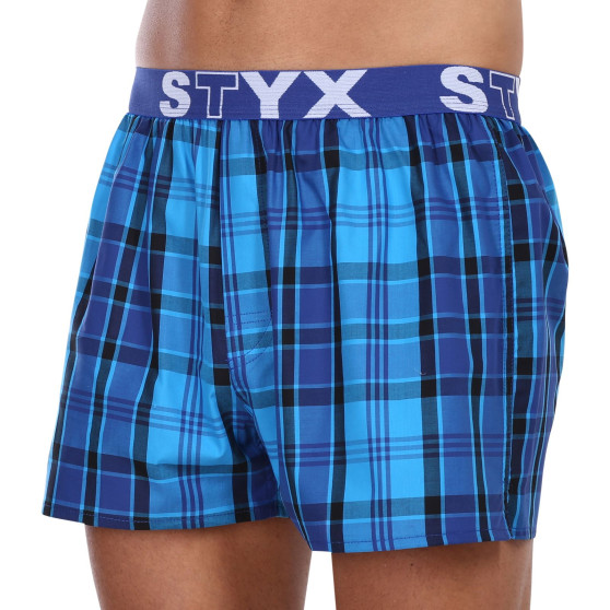 Boxer da uomo Styx sport elastico multicolore (B1005)