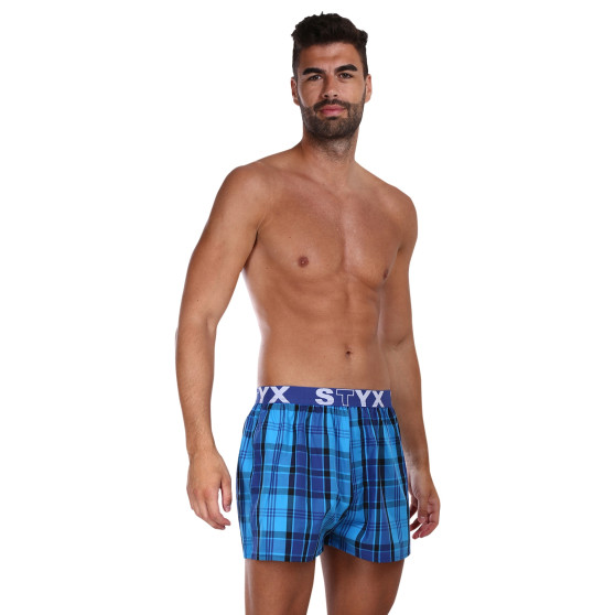 Boxer da uomo Styx sport elastico multicolore (B1005)