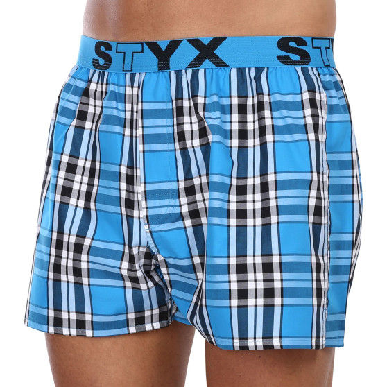 Boxer da uomo Styx sport elastico multicolore (B1009)