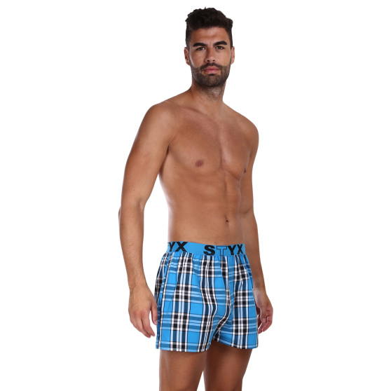 Boxer da uomo Styx sport elastico multicolore (B1009)