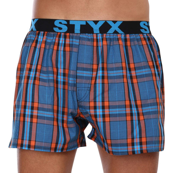 Boxer da uomo Styx sport elastico multicolore (B1010)