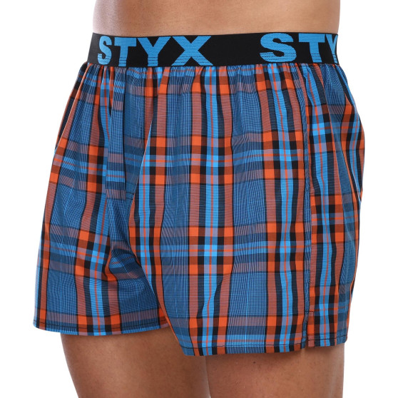 Boxer da uomo Styx sport elastico multicolore (B1010)