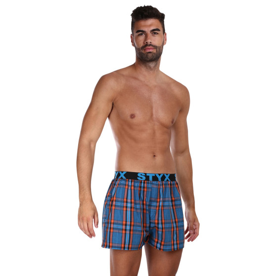 Boxer da uomo Styx sport elastico multicolore (B1010)