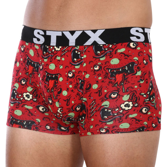 Boxer da uomo Styx arte sport gomma zombie (G1451)