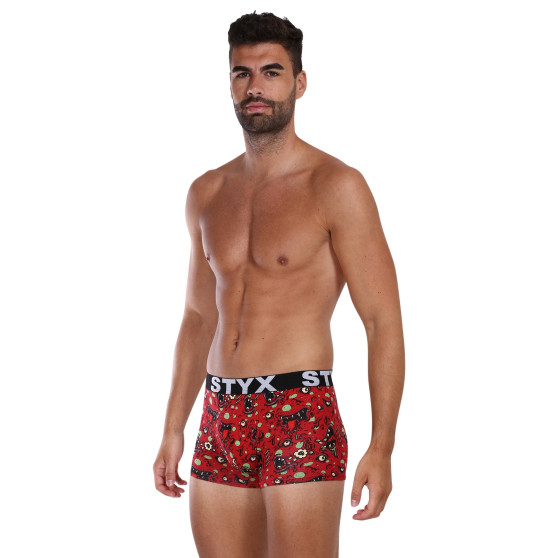 Boxer da uomo Styx arte sport gomma zombie (G1451)