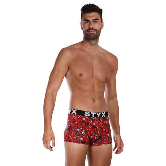 Boxer da uomo Styx arte sport gomma zombie (G1451)