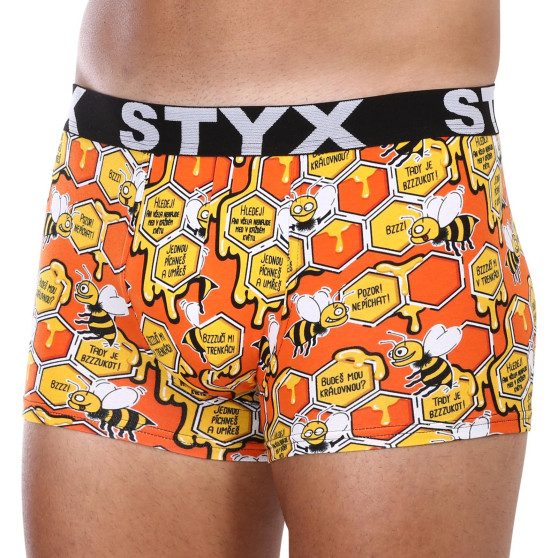 Boxer da uomo Styx arte sport api di gomma (G1654)