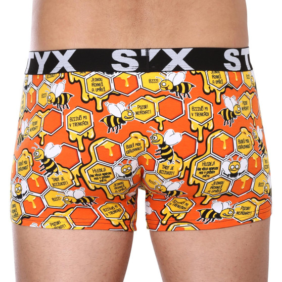 Boxer da uomo Styx arte sport api di gomma (G1654)