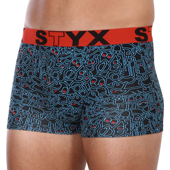 Boxer da uomo Styx arte sport gomma scarabocchio (G1256)