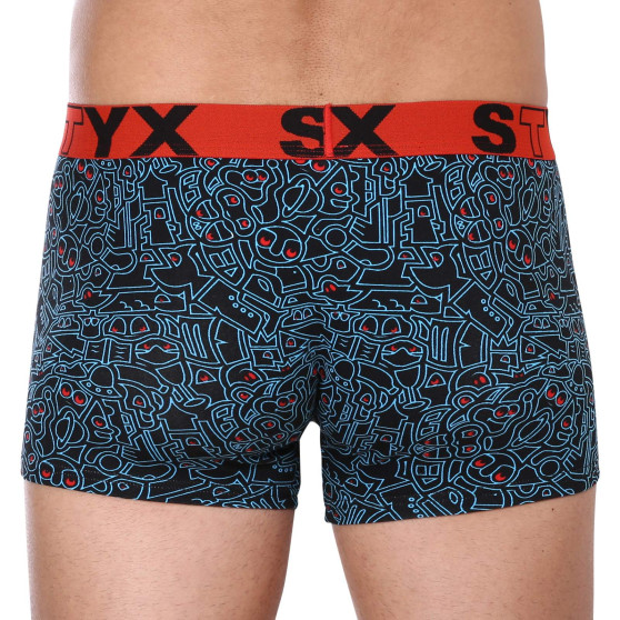 Boxer da uomo Styx arte sport gomma scarabocchio (G1256)