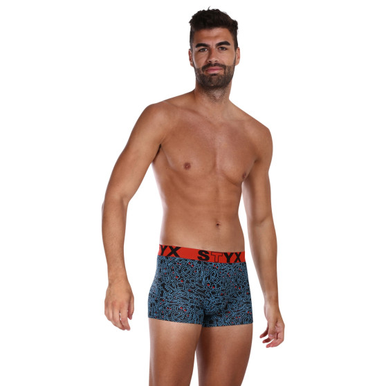 Boxer da uomo Styx arte sport gomma scarabocchio (G1256)