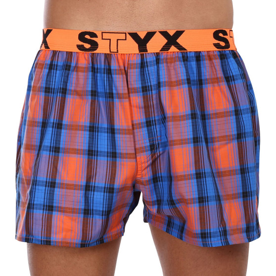 Boxer da uomo Styx sport elastico multicolore (B1006)