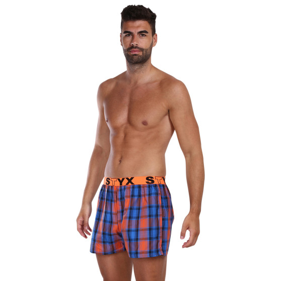 Boxer da uomo Styx sport elastico multicolore (B1006)