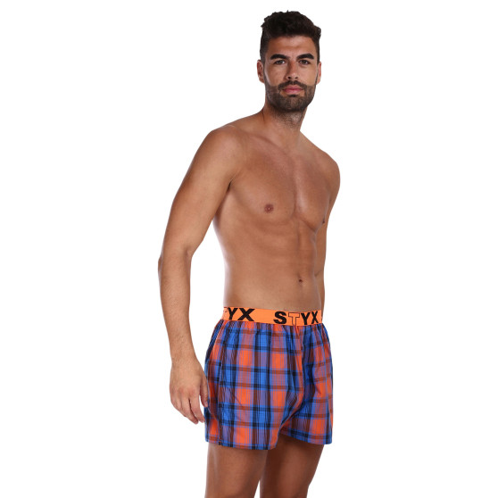 Boxer da uomo Styx sport elastico multicolore (B1006)