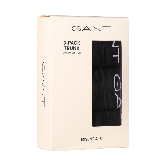 3PACK boxer da uomo Gant nero (900013003-005)