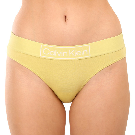 Mutandine da donna Calvin Klein giallo (QF6775E-9LD)