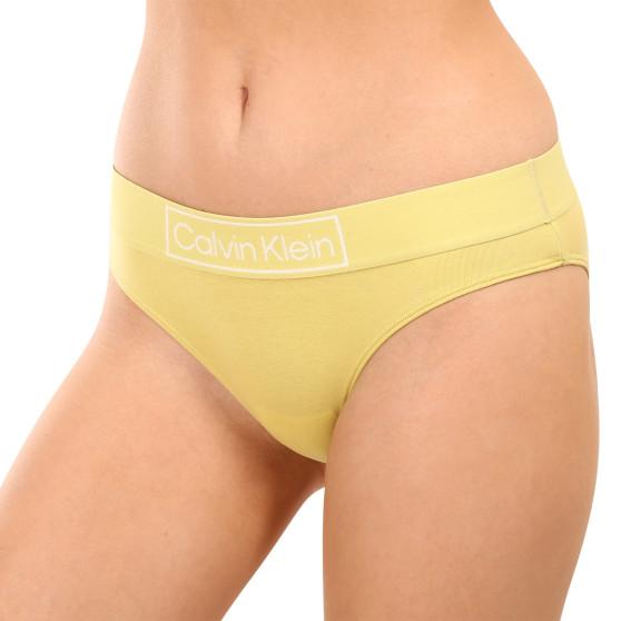 Mutandine da donna Calvin Klein giallo (QF6775E-9LD)