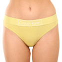 Perizoma donna Calvin Klein giallo (QF6774E-9LD)