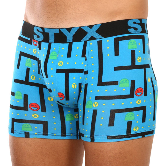 Uomo boxer Styx lungo arte sport gioco gomma (U1259)