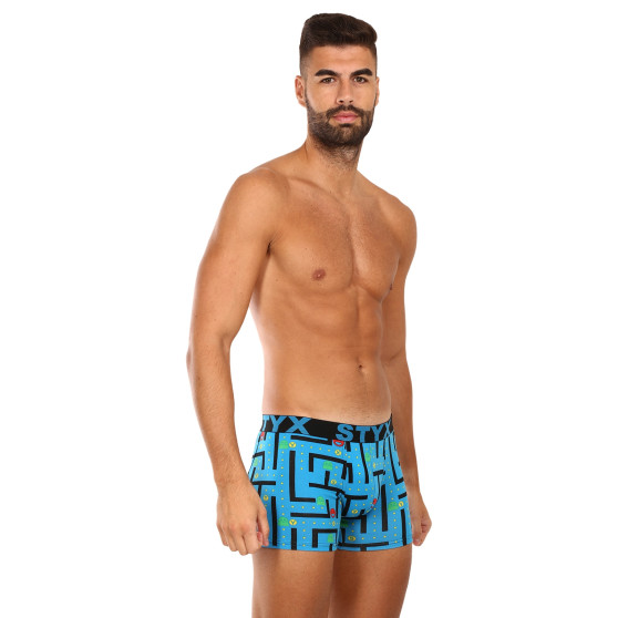 Uomo boxer Styx lungo arte sport gioco gomma (U1259)