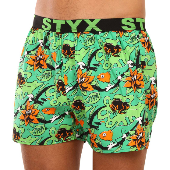 Boxer da uomo Styx art sport gomma tropicale (B1557)