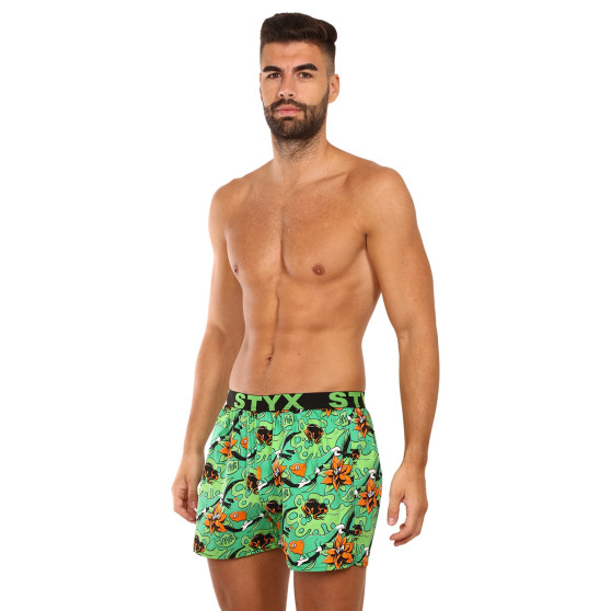 Boxer da uomo Styx art sport gomma tropicale (B1557)