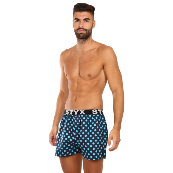 Boxer da uomo Styx arte sport gomma pois (B1651)